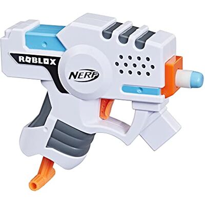 Nerf Roblox Strucid Boom Strike Pistolet à fléchettes en mousse avec 2 fléchettes Nerf Roblox Strucid Boom Strike Pistolet à fléchettes en mousse avec 2 fléchettes