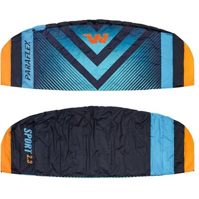 Wolkenstürmer Paraflex Sport 2.3 Tapis de direction – Modèle 2026, cerf-volant avec guidon et laisses Dyneema, cerf-volant pour adolescents et adultes, prêt à voler Wolkenstürmer Paraflex Sport 2.3 Tapis de direction – Modèle 2026, cerf-volant avec guidon et laisses Dyneema, cerf-volant pour adolescents et adultes, prêt à voler