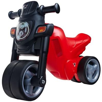 BIG Sport Bike Draisienne pour enfant avec pneus larges, robuste, haute sécurité anti-basculement, siège surbaissé, charge maximale 25 kg, pour enfants à partir de 1,5 an BIG Sport Bike Draisienne pour enfant avec pneus larges, robuste, haute sécurité anti-basculement, siège surbaissé, charge maximale 25 kg, pour enfants à partir de 1,5 an