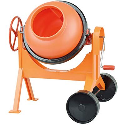 LENA 05004 – Bétonnière de 29 cm, mélangeur orange, grand mélangeur à ciment pour plage et bac à sable, mélangeur avec fonction réaliste, jouet de sable pour enfants et petits constructeurs à partir LENA 05004 – Bétonnière de 29 cm, mélangeur orange, grand mélangeur à ciment pour plage et bac à sable, mélangeur avec fonction réaliste, jouet de sable pour enfants et petits constructeurs à partir