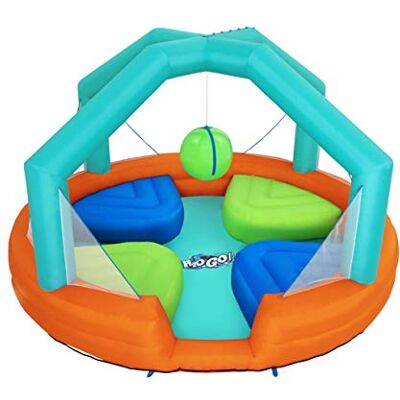 Bestway H2OGO!™ Dodge & Drench Parc aquatique avec ventilateur permanent 450 x 450 x 268 cm Bestway H2OGO!™ Dodge & Drench Parc aquatique avec ventilateur permanent 450 x 450 x 268 cm