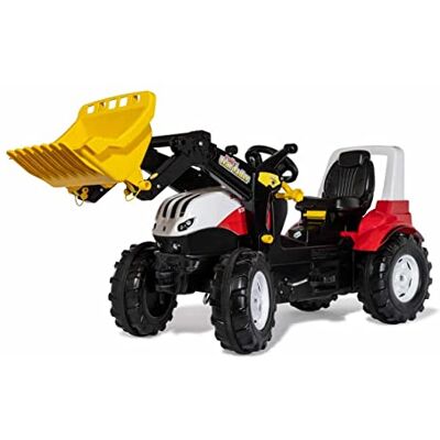 ROLLY TOYS RollyFarmtrac Steyr 6300 Terrus CVT 730001 (3-8 ans, pneus silencieux, siège réglable en longueur et en hauteur), rouge ROLLY TOYS RollyFarmtrac Steyr 6300 Terrus CVT 730001 (3-8 ans, pneus silencieux, siège réglable en longueur et en hauteur), rouge