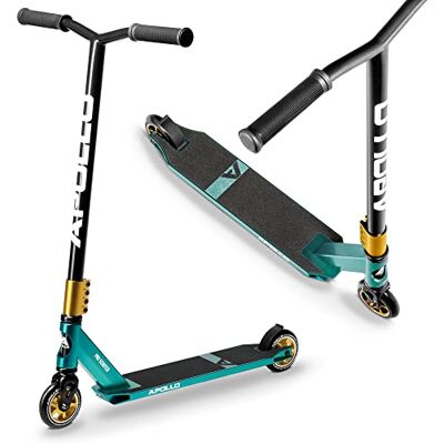 Apollo Genius Pro Trottinette Stunt pour enfant à partir de 6 ans, robuste, avec roulement à billes ABEC 9, trottinette acrobatique puissante, idéale également comme trottinette de ville Apollo Genius Pro Trottinette Stunt pour enfant à partir de 6 ans, robuste, avec roulement à billes ABEC 9, trottinette acrobatique puissante, idéale également comme trottinette de ville