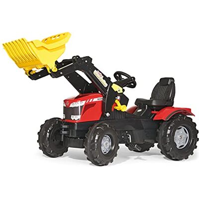 ROLLY TOYS Massey Ferguson 8650 Tracteur avec chargeur frontal, multicolore, 142 x 53 x 81 cm ROLLY TOYS Massey Ferguson 8650 Tracteur avec chargeur frontal, multicolore, 142 x 53 x 81 cm