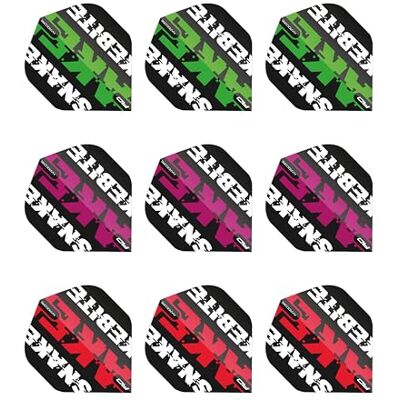 Dragon Peter Wright Snakebite Lot de 3 paquets de flight assortis Dragon Peter Wright Snakebite Lot de 3 paquets de flight assortis