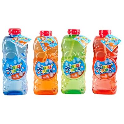 Simba 107286182 Bubble Fun Bouteille à bulles 4 couleurs assorties Un seul article livré avec 1 litre de solution de liquide, avec bâton à bulles de savon, à partir de 3 ans Simba 107286182 Bubble Fun Bouteille à bulles 4 couleurs assorties Un seul article livré avec 1 litre de solution de liquide, avec bâton à bulles de savon, à partir de 3 ans