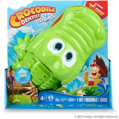 Hasbro Crocodile Dentist Splash – Fun Outdoor Water Games – More Water, More Fun! Hasbro Crocodile Dentist Splash – Fun Outdoor Water Games – More Water, More Fun!
