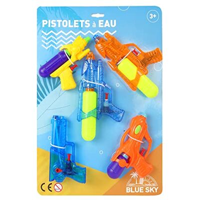 Blue Sky 5 Pistolets À Eau Jeu de Plein Air 048155 Multicolore Plastique 25 cm Jouet Enfant Jeu de Plage Piscine À Partir de 3 ans Blue Sky 5 Pistolets À Eau Jeu de Plein Air 048155 Multicolore Plastique 25 cm Jouet Enfant Jeu de Plage Piscine À Partir de 3 ans