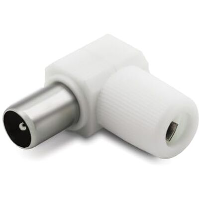 Metronic Fiche TV coudée 9,52 mm mâle 338106 Metronic Fiche TV coudée 9,52 mm mâle 338106
