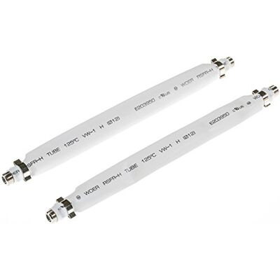 POPPSTAR 2x 21,5cm SAT Raam Doorvoer (2 mm Raamdoorvoer SAT Kabel heel Vlak), Koppeling (F-connector), Vergulde Contacten, Wit POPPSTAR 2x 21,5cm SAT Raam Doorvoer (2 mm Raamdoorvoer SAT Kabel heel Vlak), Koppeling (F-connector), Vergulde Contacten, Wit