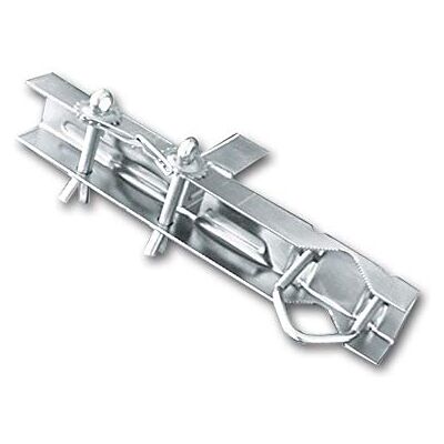 Metronic 450895 Fixation toit et cheminée Cerclage double zingue blc pour mat D25 a 50mm / L 345mm / l'unite Metronic 450895 Fixation toit et cheminée Cerclage double zingue blc pour mat D25 a 50mm / L 345mm / l'unite