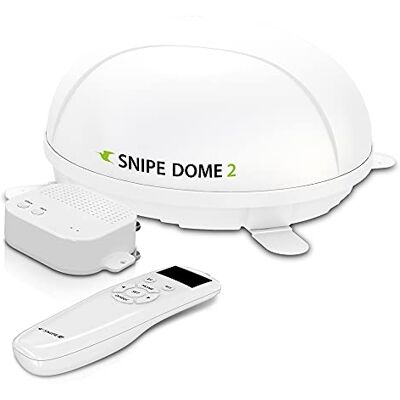Selfsat Snipe Dome 2 – Single – Avec télécommande BT et commande iOS/Android Selfsat Snipe Dome 2 – Single – Avec télécommande BT et commande iOS/Android