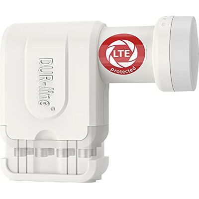 DUR-line + Ultra LNB – avec filtre LTE X-Way Digital avec protection contre les intempéries Full HD 4K de qualité supérieure DUR-line + Ultra LNB – avec filtre LTE X-Way Digital avec protection contre les intempéries Full HD 4K de qualité supérieure