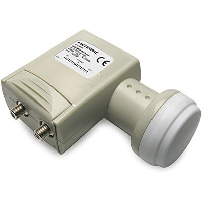 Metronic 540927 LNB Universal Twin avec 2 sorties indépendantes Metronic 540927 LNB Universal Twin avec 2 sorties indépendantes