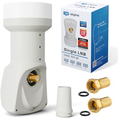 HB-DIGITAL LNB LNC Full HD TV 3D + Contacts or + kit de protection (extensible) en HB DIGITAL. Kit avec prise F dorée offerte HB-DIGITAL LNB LNC Full HD TV 3D + Contacts or + kit de protection (extensible) en HB DIGITAL. Kit avec prise F dorée offerte