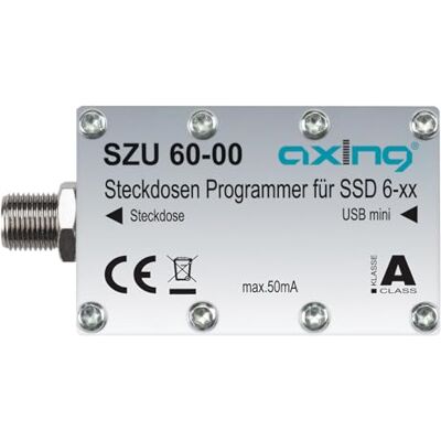 Axing SZU 60-00 Programmeur pour prise murale satellite Unicable SSD 6-xx Axing SZU 60-00 Programmeur pour prise murale satellite Unicable SSD 6-xx