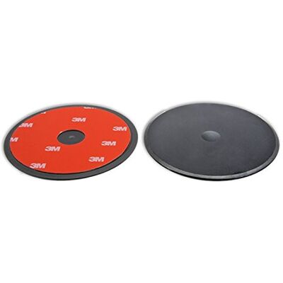 Navitech Disque adhésif circulaire universel de 80 mm compatible avec l'utilisation avec les ventouses de pare-brise, compatible avec le Garmin StreetPilot c550 Navitech Disque adhésif circulaire universel de 80 mm compatible avec l'utilisation avec les ventouses de pare-brise, compatible avec le Garmin StreetPilot c550