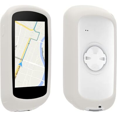 kwmobile Housse GPS vélo compatible avec Garmin Edge Explore 2 Protection bumper boitier navigateur Étui en silicone blanc kwmobile Housse GPS vélo compatible avec Garmin Edge Explore 2 Protection bumper boitier navigateur Étui en silicone blanc