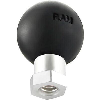 RAM MOUNTS RAM Mount 1/4-20 Female Threaded Hex Hole W/ 1 Balle RAM MOUNTS RAM Mount 1/4-20 Female Threaded Hex Hole W/ 1 Balle