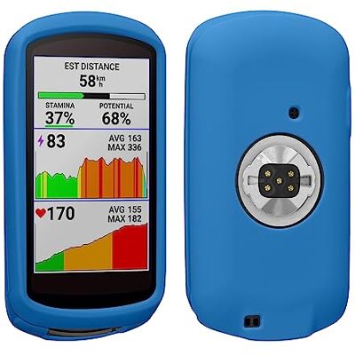 kwmobile Housse GPS vélo compatible avec Garmin Edge 1040/1040 Solar Protection boitier navigateur Étui en silicone kwmobile Housse GPS vélo compatible avec Garmin Edge 1040/1040 Solar Protection boitier navigateur Étui en silicone