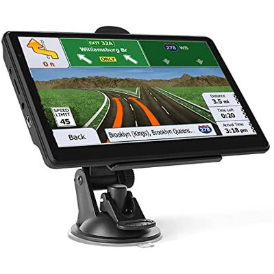 HEYOUTH Appareil de navigation pour voiture, camion, GPS et camping-car, 7 ", carte d'Europe 2026, mise à jour des cartes gratuites, avec avertissement de vitesse POI, guide vocal HEYOUTH Appareil de navigation pour voiture, camion, GPS et camping-car, 7 ", carte d'Europe 2026, mise à jour des cartes gratuites, avec avertissement de vitesse POI, guide vocal