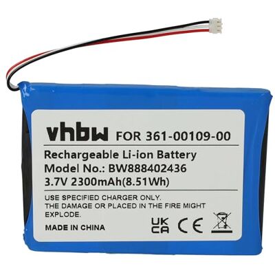 vhbw Batterie Remplacement pour Garmin 361-00109-00 pour GPS, Appareil de Navigation (2300mAh, 3,7V, Li-ION) vhbw Batterie Remplacement pour Garmin 361-00109-00 pour GPS, Appareil de Navigation (2300mAh, 3,7V, Li-ION)