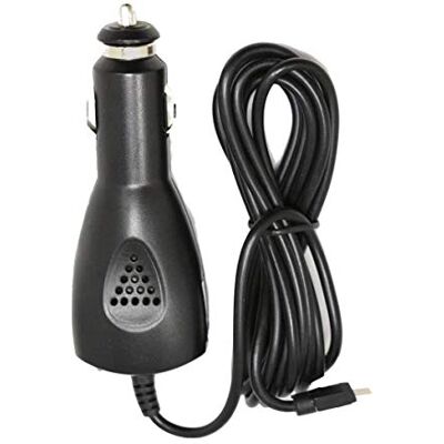 Navitech Chargeur de voiture Micro USB pour allume-cigare compatible avec les appareils GPS TomTom GO LIVE 820 EU, Nuvi 2440, système de navigation par satellite Noir Navitech Chargeur de voiture Micro USB pour allume-cigare compatible avec les appareils GPS TomTom GO LIVE 820 EU, Nuvi 2440, système de navigation par satellite Noir