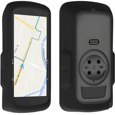 kwmobile Housse GPS vélo compatible avec Bryton Rider S810 Protection bumper boitier navigateur Étui en silicone noir kwmobile Housse GPS vélo compatible avec Bryton Rider S810 Protection bumper boitier navigateur Étui en silicone noir
