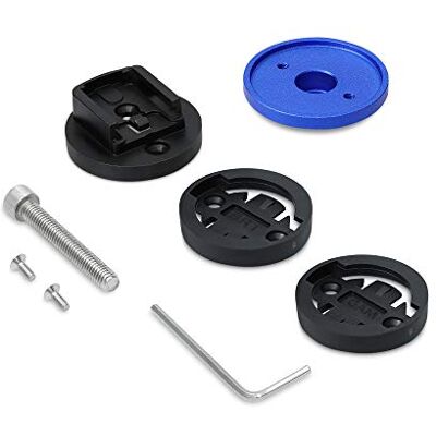 kwmobile Support Montage GPS Compatible avec Garmin Edge/Bryton Rider/CatEye 1x Capuchon de Jeu de Direction Guidon Vélo kwmobile Support Montage GPS Compatible avec Garmin Edge/Bryton Rider/CatEye 1x Capuchon de Jeu de Direction Guidon Vélo