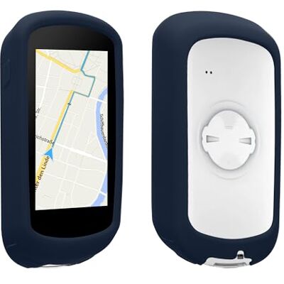 kwmobile Housse GPS vélo compatible avec Garmin Edge Explore 2 Protection bumper boitier navigateur Étui en silicone bleu foncé kwmobile Housse GPS vélo compatible avec Garmin Edge Explore 2 Protection bumper boitier navigateur Étui en silicone bleu foncé