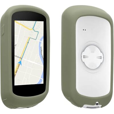 kwmobile Housse GPS vélo compatible avec Garmin Edge Explore 2 Protection bumper boitier navigateur Étui en silicone vert pastel kwmobile Housse GPS vélo compatible avec Garmin Edge Explore 2 Protection bumper boitier navigateur Étui en silicone vert pastel