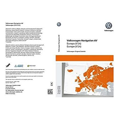 Volkswagen 7P6051850BM Document d'activation plate-forme AV Navigation RNS 850 Mise à jour V14 Europe *** Document d'activation uniquement *** Sans carte SD Volkswagen 7P6051850BM Document d'activation plate-forme AV Navigation RNS 850 Mise à jour V14 Europe *** Document d'activation uniquement *** Sans carte SD