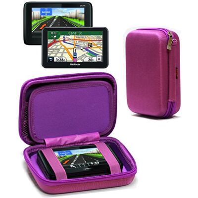 Navitech Étui Rigide/Housse Violet Compatible avec GPS Auto Compatible avec Tomtom GO 6200 Navitech Étui Rigide/Housse Violet Compatible avec GPS Auto Compatible avec Tomtom GO 6200