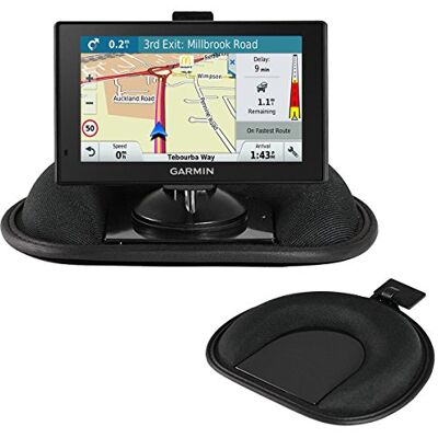 Navitech tableau de bord GPS support sac de fèves compatible avec Garmin Drive Lux LMT-D Navitech tableau de bord GPS support sac de fèves compatible avec Garmin Drive Lux LMT-D