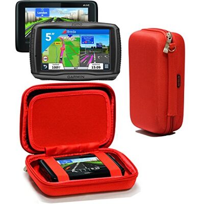Navitech étui Coque de Protection Rigide pour Garmin Zumo 590LM (Rouge) Navitech étui Coque de Protection Rigide pour Garmin Zumo 590LM (Rouge)