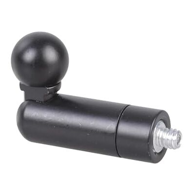 APGLSXY Support de tête sphérique réglable de 17 mm pour caméras d'action, smartphones, inclinaison de 90 degrés à 350 degrés et construction en alliage d'aluminium GPS à rotule APGLSXY Support de tête sphérique réglable de 17 mm pour caméras d'action, smartphones, inclinaison de 90 degrés à 350 degrés et construction en alliage d'aluminium GPS à rotule