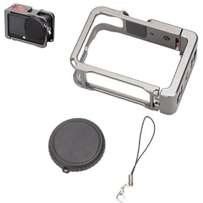 Alksubbm Cadre d'extension multifonction pour Action 6 caméras Cadre horizontal vertical Mécanisme de libération rapide Cage Vlog Alksubbm Cadre d'extension multifonction pour Action 6 caméras Cadre horizontal vertical Mécanisme de libération rapide Cage Vlog