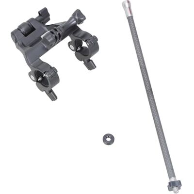 Nucelit Support de fixation invisible pour guidon de moto, monopode en alliage d'aluminium pour caméra 360 R X Nucelit Support de fixation invisible pour guidon de moto, monopode en alliage d'aluminium pour caméra 360 R X