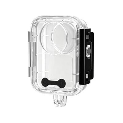 Uqezagpa Deeply Étui de plongée en mer pour caméras d'action à 360° Coque PC Prend en charge une profondeur de 45 m Objectif transparent Haute clarté Design Coque de plongée invisible Uqezagpa Deeply Étui de plongée en mer pour caméras d'action à 360° Coque PC Prend en charge une profondeur de 45 m Objectif transparent Haute clarté Design Coque de plongée invisible