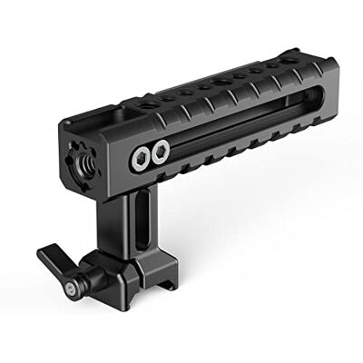 SMALLRIG NATO Top Handle Poignée avec dos pour caméscopes, caméscopes, caméras d'action, cage d'appareil photo 1955 SMALLRIG NATO Top Handle Poignée avec dos pour caméscopes, caméscopes, caméras d'action, cage d'appareil photo 1955