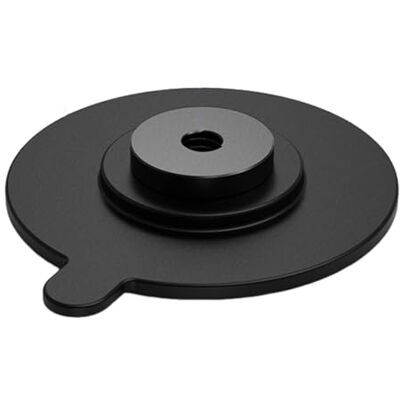 Alksubbm Base ventouse adhésive en alliage d'aluminium 1/4 port femelle pour un montage stable de la caméra dans un environnement dynamique, adaptateur d'appareil photo en aluminium anodisé Alksubbm Base ventouse adhésive en alliage d'aluminium 1/4 port femelle pour un montage stable de la caméra dans un environnement dynamique, adaptateur d'appareil photo en aluminium anodisé