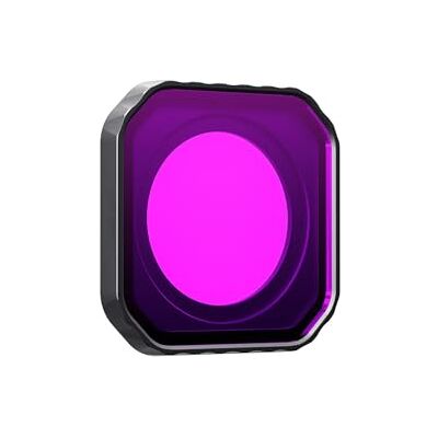 APGLSXY Filtre d'objectif de plongée anti-buée pour caméras d'action en verre étanche avec boîtier en aluminium léger APGLSXY Filtre d'objectif de plongée anti-buée pour caméras d'action en verre étanche avec boîtier en aluminium léger