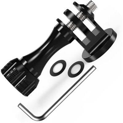 Beimus Adaptateurs triangulaires polyvalents en alliage d'aluminium pour caméra d'action équipés d'un trou de vis standard de 6,35 mm permettant une option de montage flexible pour les amateurs d'adaptateurs Beimus Adaptateurs triangulaires polyvalents en alliage d'aluminium pour caméra d'action équipés d'un trou de vis standard de 6,35 mm permettant une option de montage flexible pour les amateurs d'adaptateurs