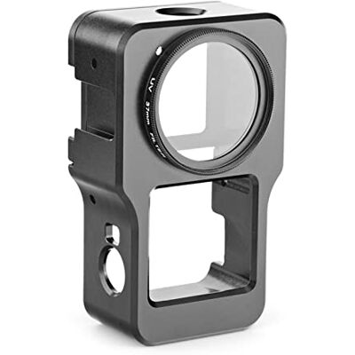 Nucelit Cadre de protection pour étui Protection anti-chute pour caméra de sport avec support de griffe Convient pour caméra Action 2 Vlogging vidéo Protection hôte Cadre de porte Nucelit Cadre de protection pour étui Protection anti-chute pour caméra de sport avec support de griffe Convient pour caméra Action 2 Vlogging vidéo Protection hôte Cadre de porte
