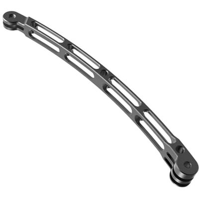 Uqezagpa Bras d'extension compact et robuste en alliage d'aluminium pour photographes professionnels et amateurs Uqezagpa Bras d'extension compact et robuste en alliage d'aluminium pour photographes professionnels et amateurs