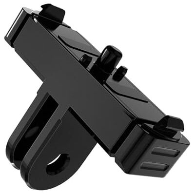 Buxuaaaa Support de caméra pour 13 caméras de sport noires à libération rapide Base en alliage d'aluminium 2 griffes/adaptateur à libération rapide Buxuaaaa Support de caméra pour 13 caméras de sport noires à libération rapide Base en alliage d'aluminium 2 griffes/adaptateur à libération rapide