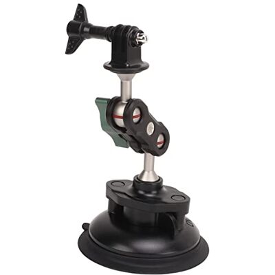 Garsent Support à ventouse pour appareil photo, support de pare-brise de voiture, réglage à 360 degrés, aspiration puissante et stabilité, pour DJI OSMO, Hero 11 10 9, Insta360 ONE X3, AKASO Garsent Support à ventouse pour appareil photo, support de pare-brise de voiture, réglage à 360 degrés, aspiration puissante et stabilité, pour DJI OSMO, Hero 11 10 9, Insta360 ONE X3, AKASO