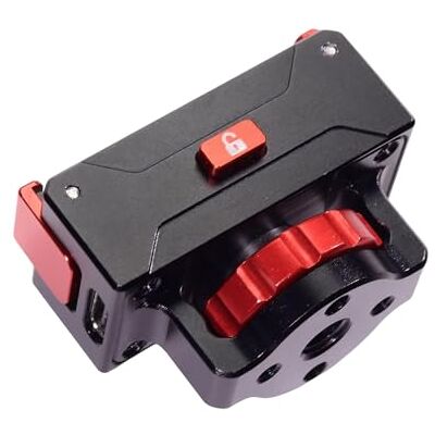 Beimus Adaptateur de montage rechargeable en alliage d'aluminium pour siège de charge de type multiple pour caméra de sport et Vlog Base d'extension Beimus Adaptateur de montage rechargeable en alliage d'aluminium pour siège de charge de type multiple pour caméra de sport et Vlog Base d'extension