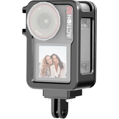 Caruner Adaptateur d'extension en alliage d'aluminium pour appareil photo DJI Osmo Action 5 Pro Caruner Adaptateur d'extension en alliage d'aluminium pour appareil photo DJI Osmo Action 5 Pro