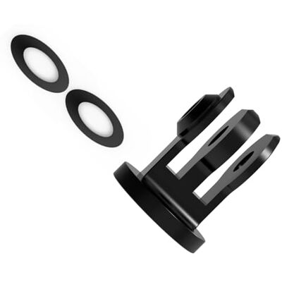 Uqezagpa Adaptateurs triangulaires polyvalents en alliage d'aluminium pour caméra d'action équipés d'un trou de vis standard de 6,35 mm permettant une option de montage flexible pour les amateurs d'adaptateurs Uqezagpa Adaptateurs triangulaires polyvalents en alliage d'aluminium pour caméra d'action équipés d'un trou de vis standard de 6,35 mm permettant une option de montage flexible pour les amateurs d'adaptateurs